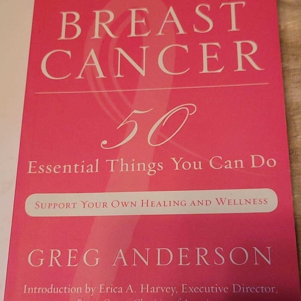 Breast cancer paperback book